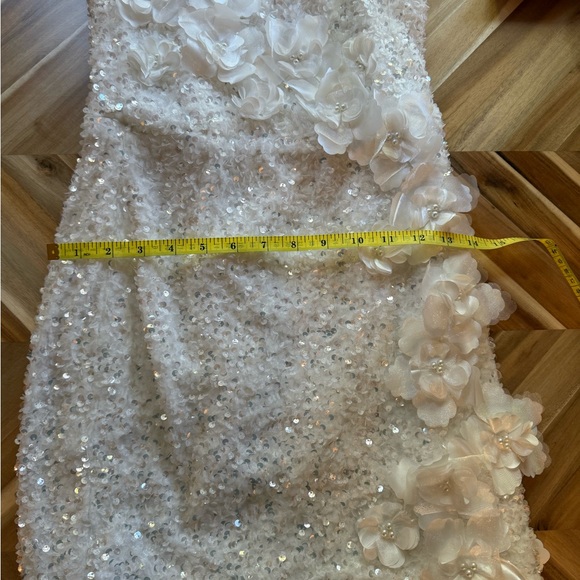 HELSI Sandra Strapless Sequin & Applique Mini Dress - Picture 7 of 9